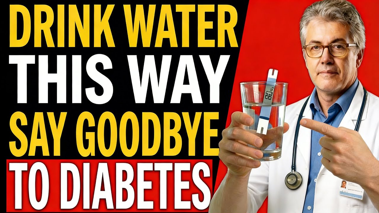How Seniors Should Drink Water to Support Blood Sugar & Diabetes Health (Doctor Explains)
