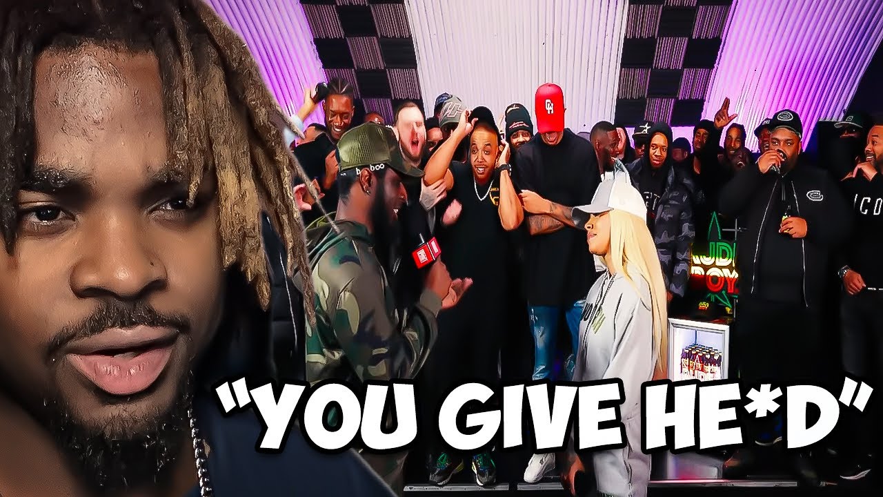 NEEZO REACTS TO REN DMC VS RENAYA PENGAME RAP BATTLE!