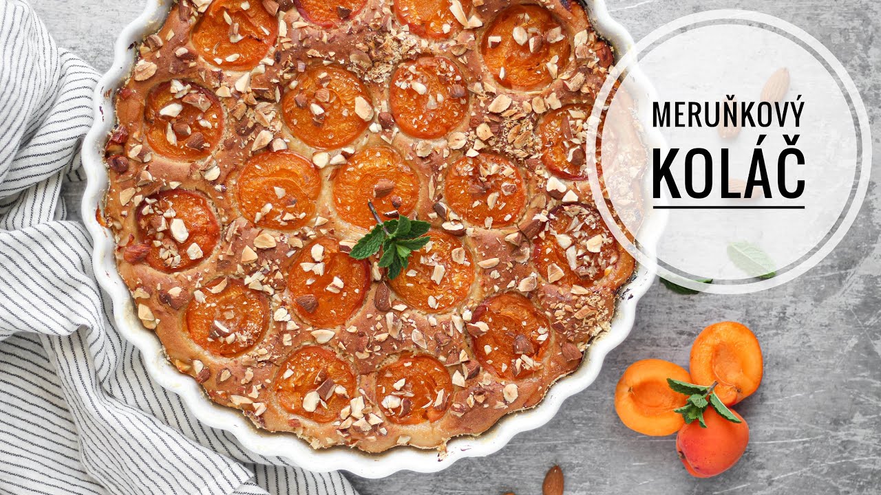 MERUŇKOVÝ KOLÁČ | vegan | MaruškaVEG