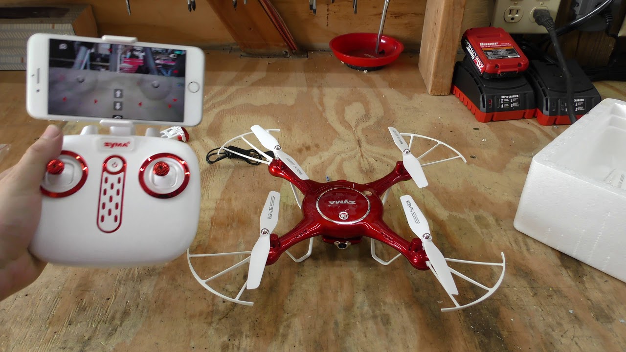 Syma X5UW FPV RC Drone with 720P Camera