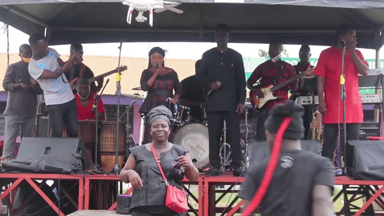 YAW SARPONG AND TIWAH STORM J A ADOFO'S WIFE  FUNERAL