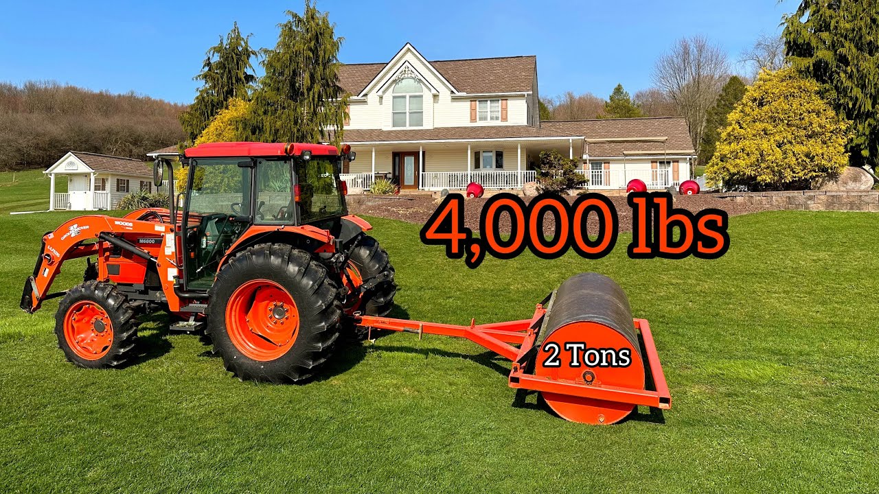 4000# Lawn Roller.  The PERFECT size!