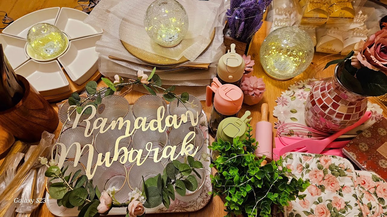 مشترياتي بمناسبة الشهر الفضيل 🌙🌙🌙