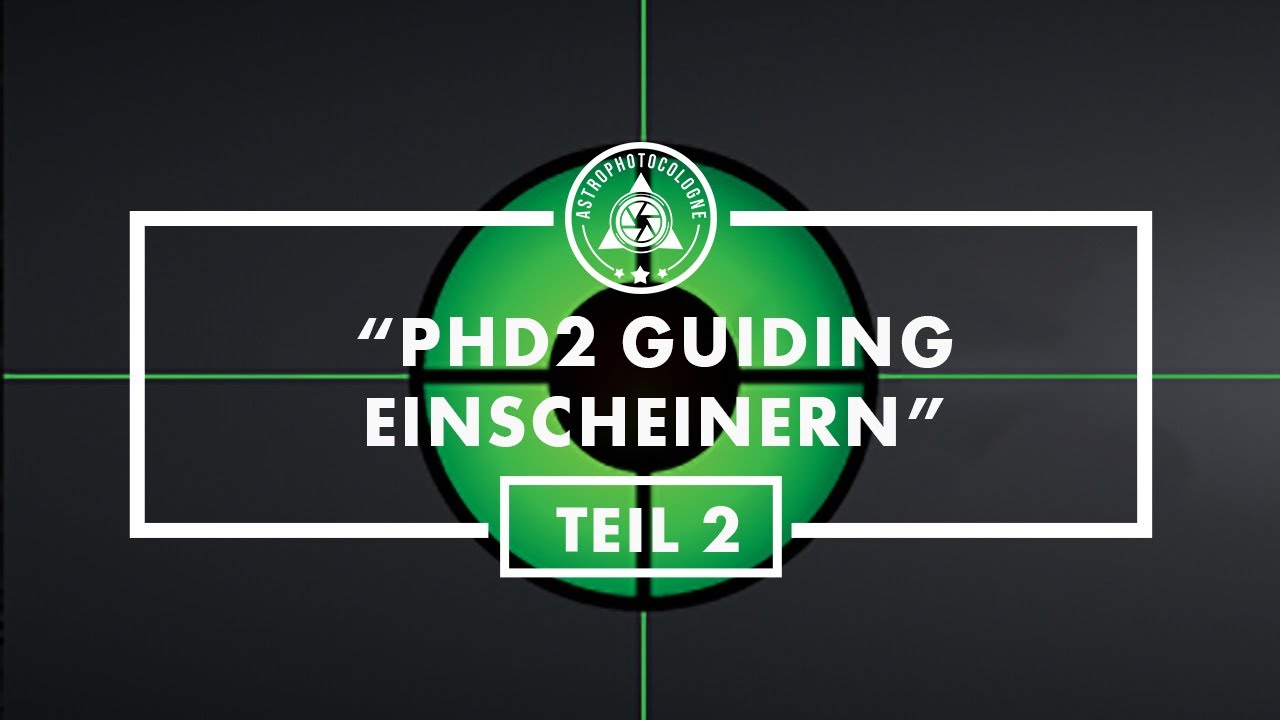 PHD2 Guiding - Teil2 Einscheinern (Drift Align). Anleitung zum einnorden von Teleskopen mit PHD2.