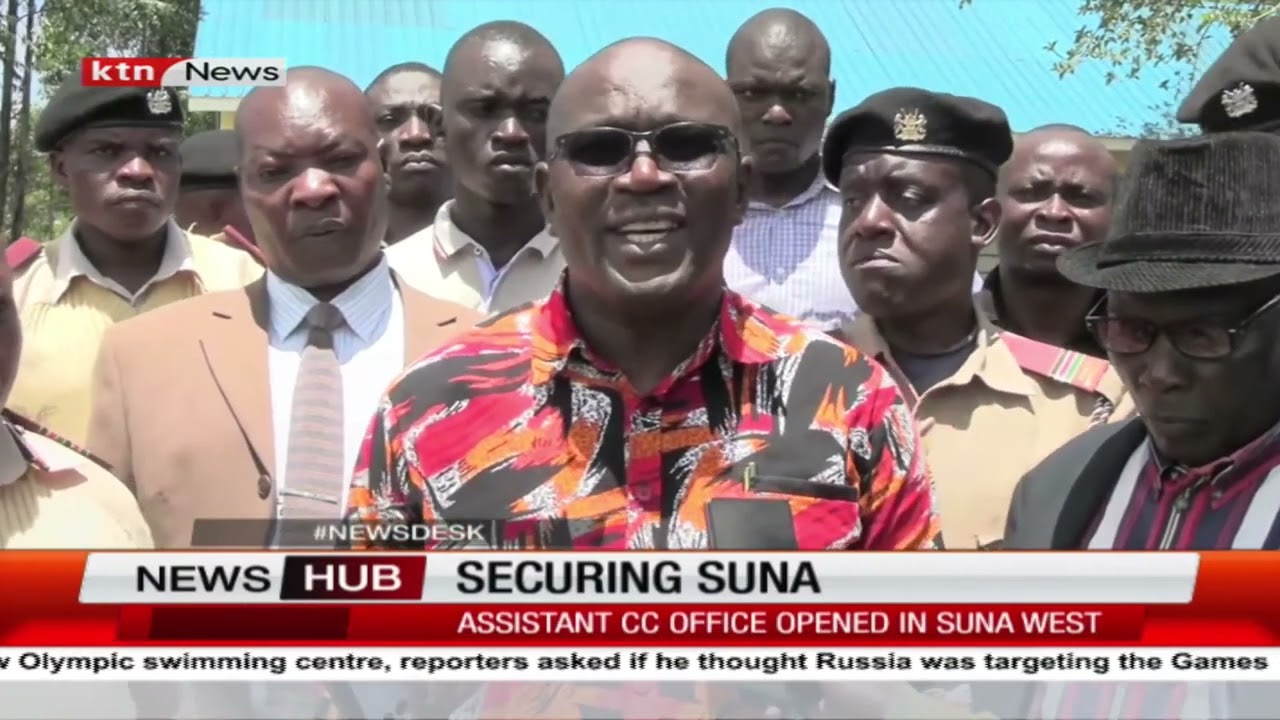 Securing Suna: Assistant County Commissioner's office opened in Suna West