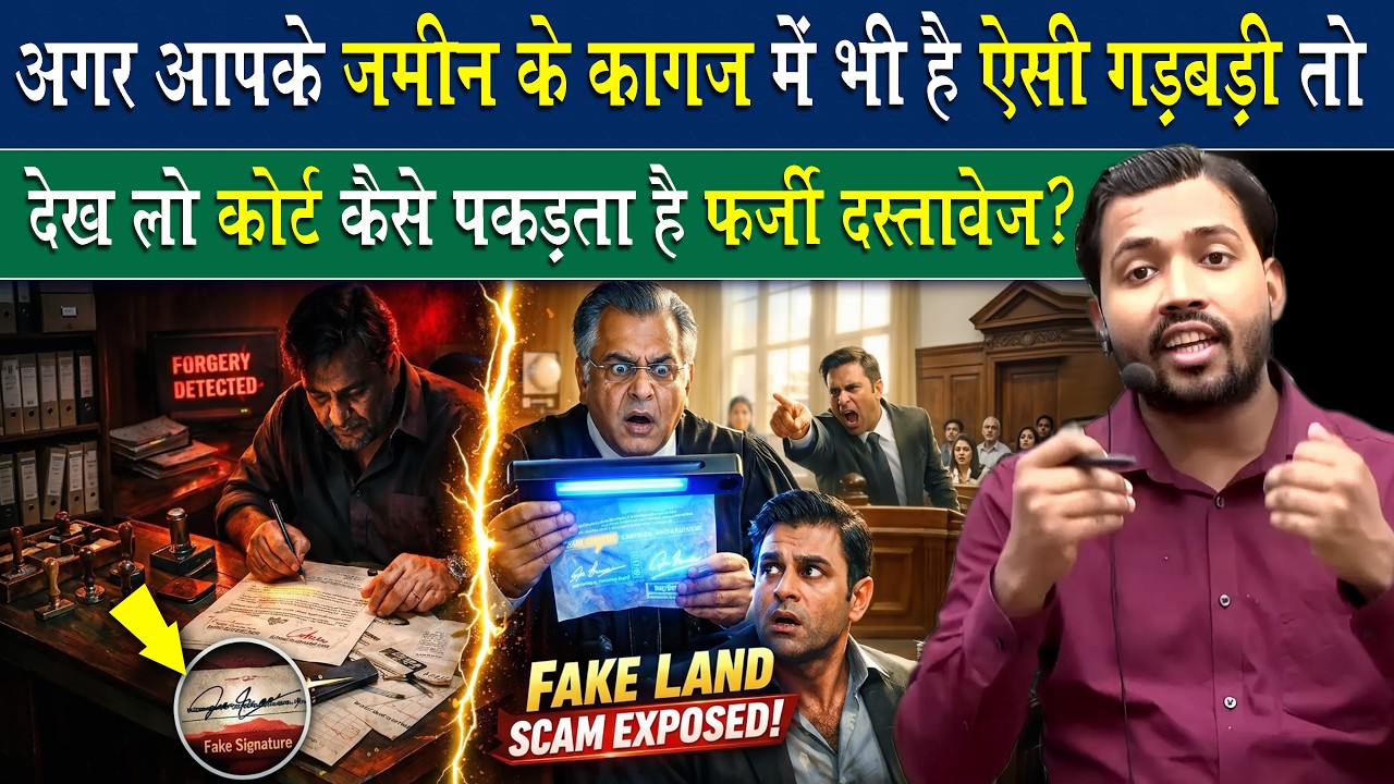 Court कैसे पकड़ता है पुराने से पुराना Fake Document.?