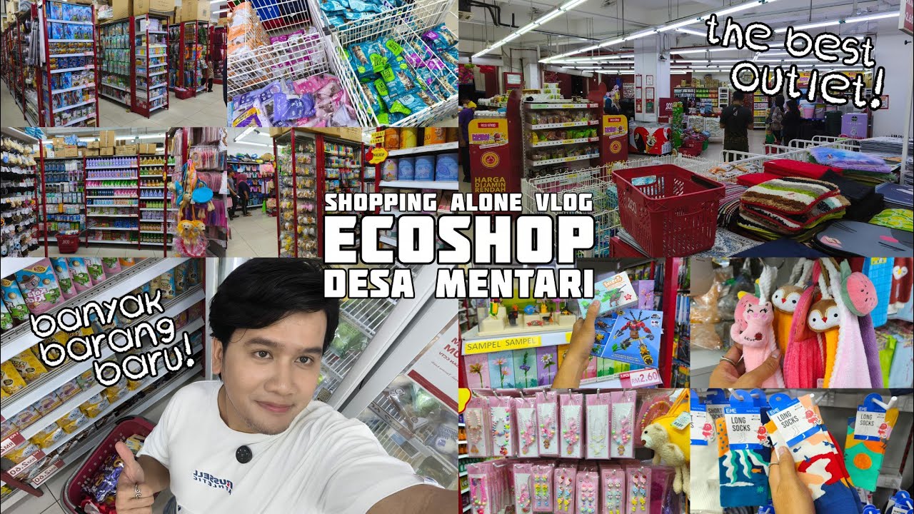 SHOPPING VLOG ECOSHOP DESA MENTARI (EDISI JULY 2025) | MALAYSIA LIVING ALONE SHOPPING ALONE VLOG