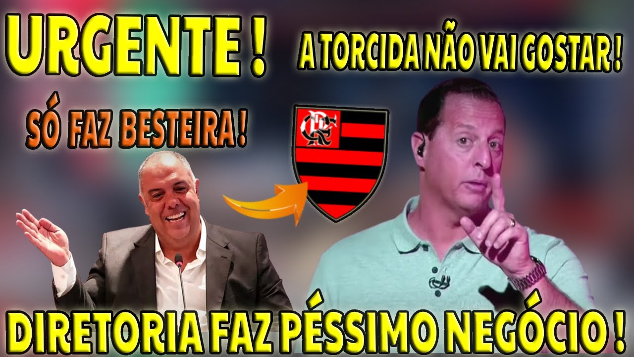 URGENTE ! P&Eacute;SSIMO NEG&Oacute;CIO NO FLAMENGO &Eacute; DESCOBERTO! E A TORCIDA N&Atilde;O PERDOA MARCOS BRAZ !