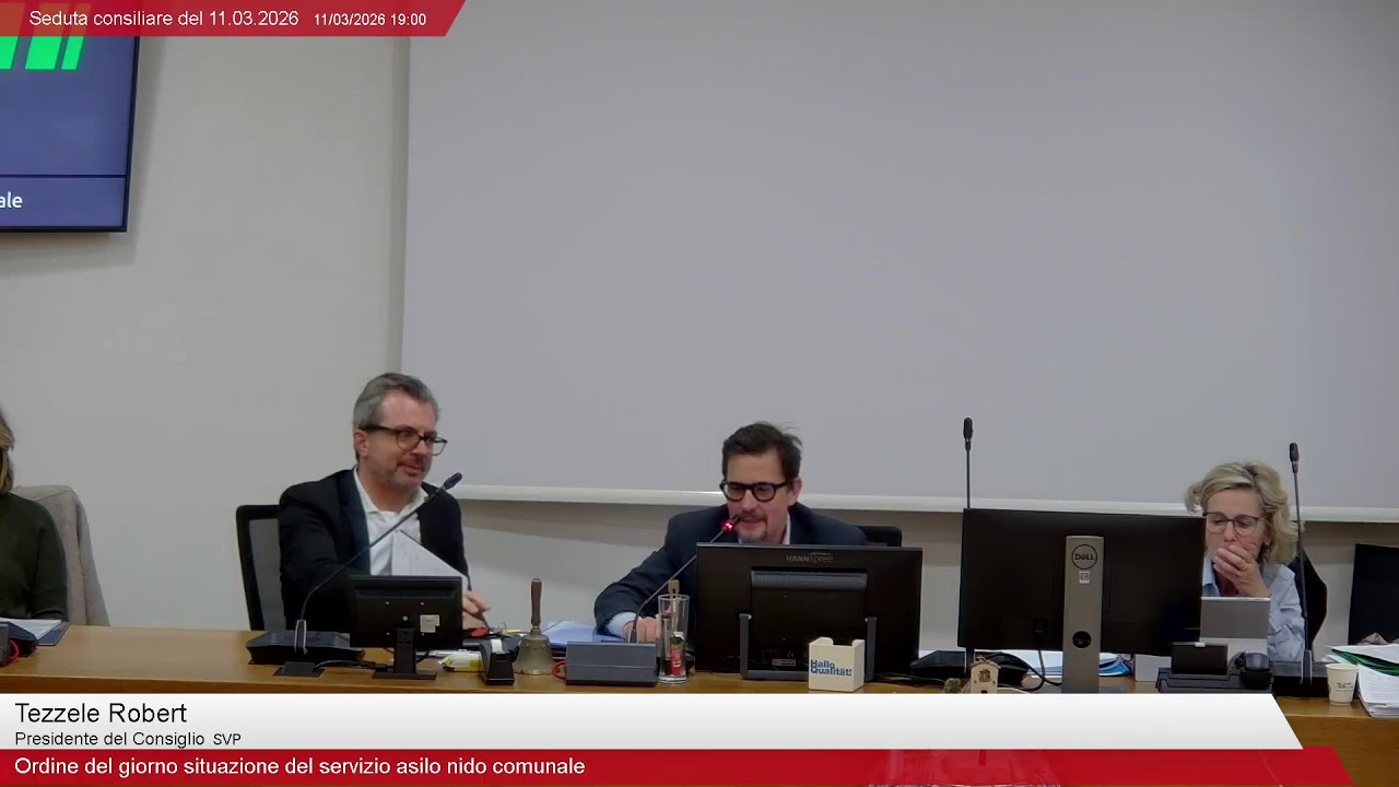 Seduta consiliare del 11.03.2026