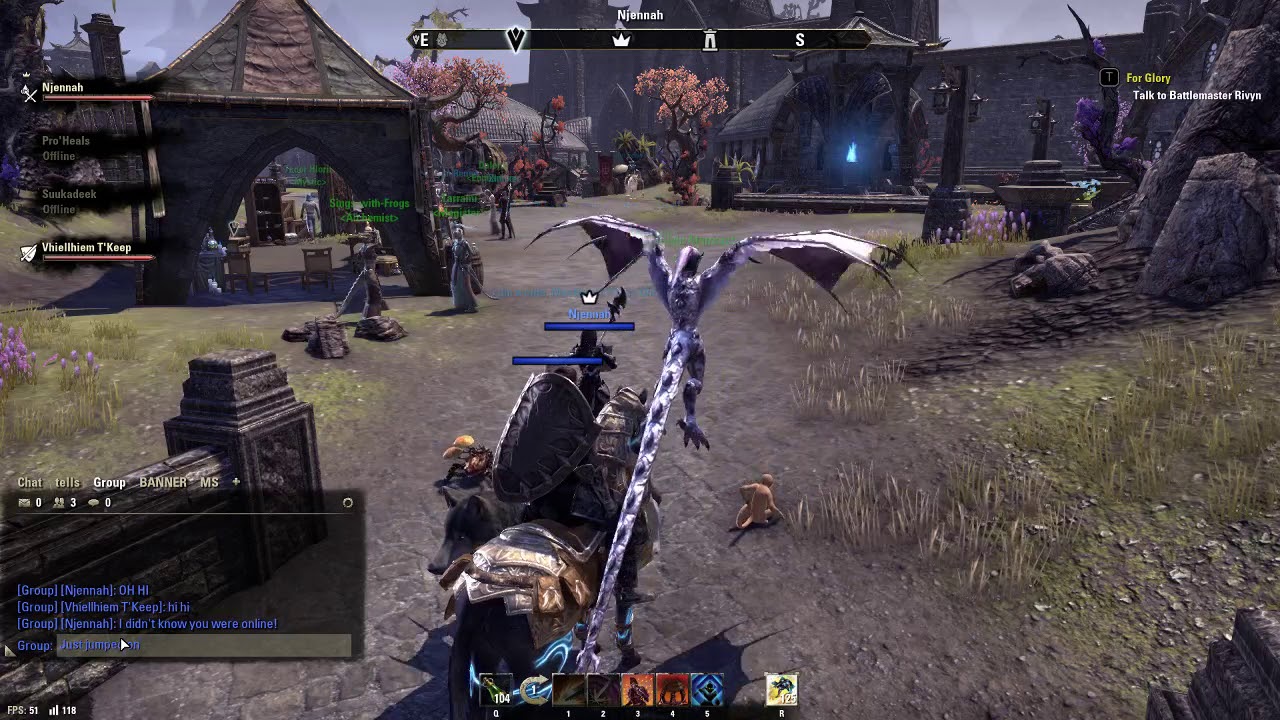 ESO shenanigans with Fahrenex and Lonelurker73