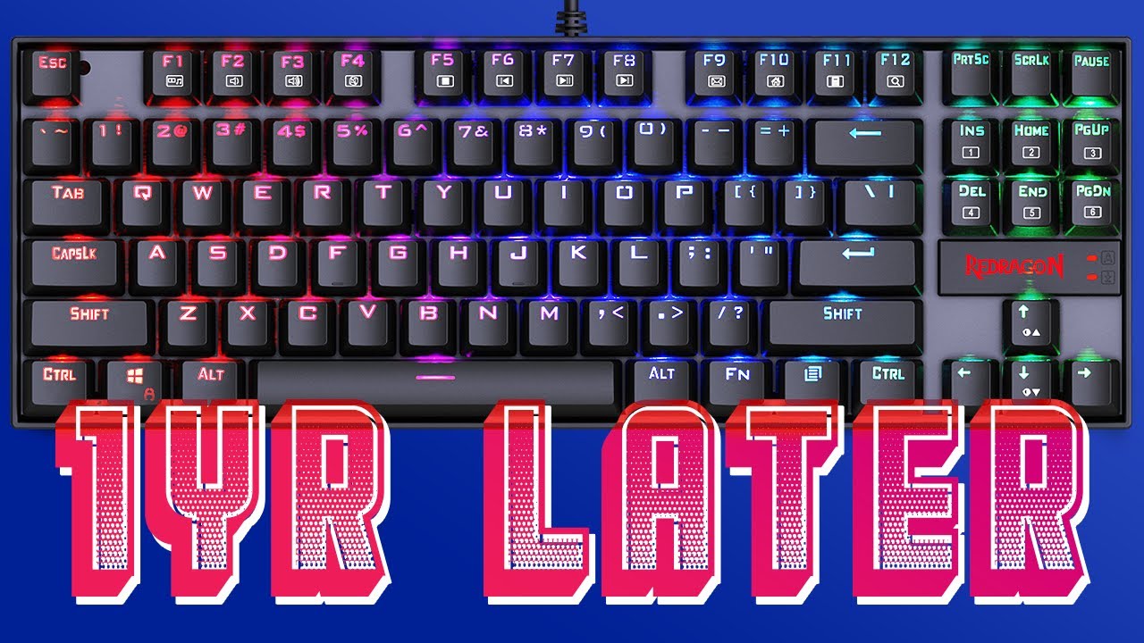 REDRAGON KUMARA Mechanikus Gamer Billentyűzet | 1 évvel később