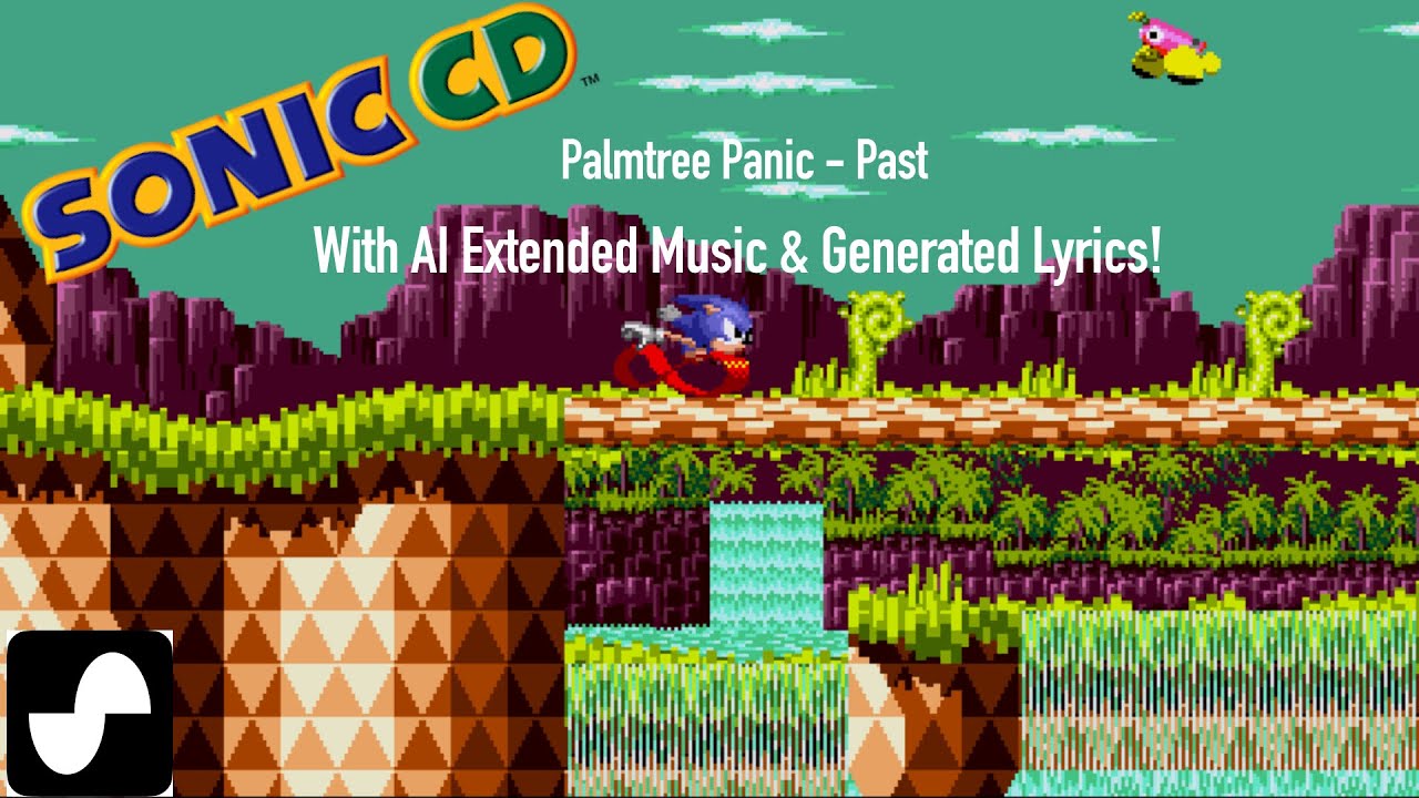 Sonic CD - Palmtree Panic Past but it's continued/extended through AI and has lyrics (Suno AI)