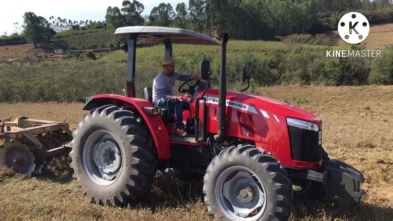 Massey Ferguson 4707 na grade aradora! 2022