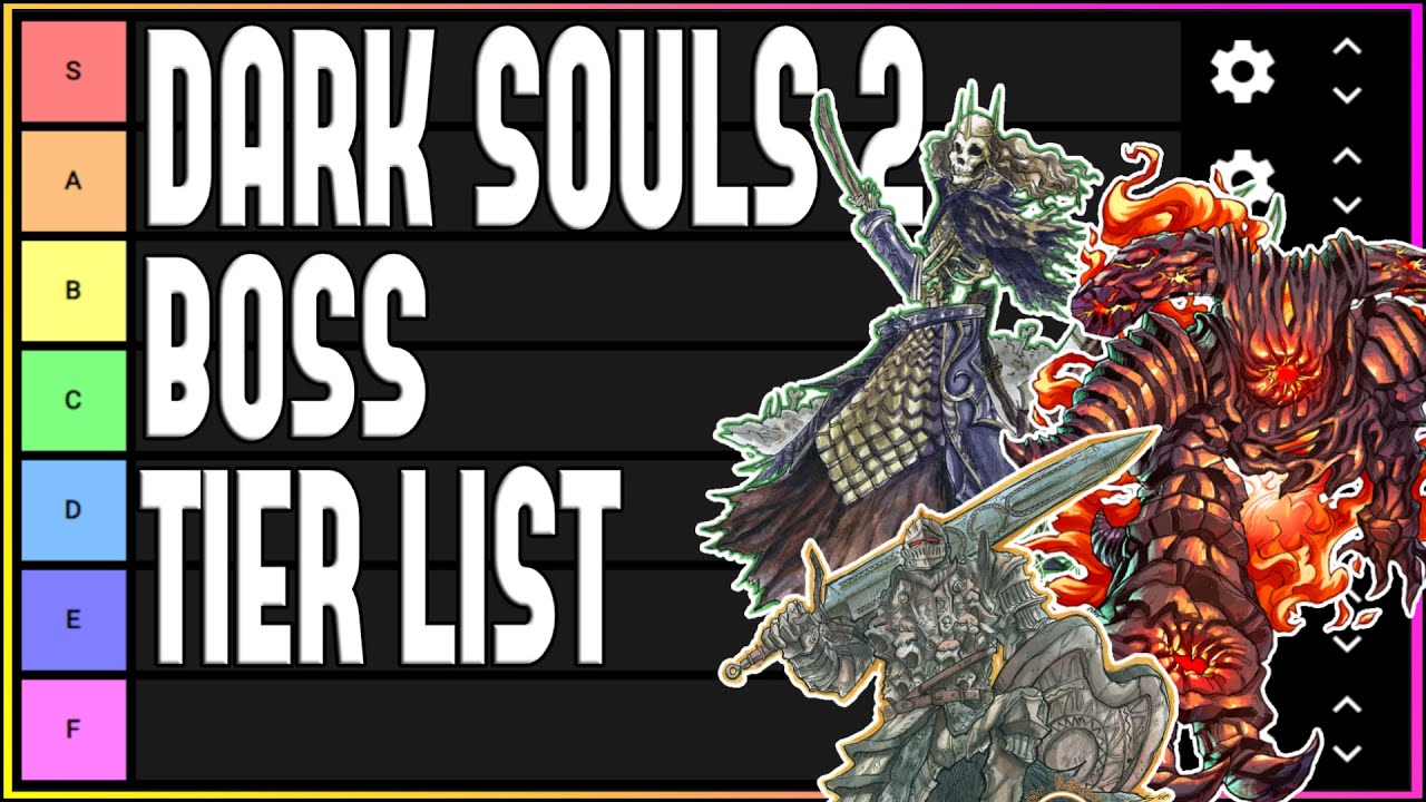 Dark Souls 2 Boss Tier List!
