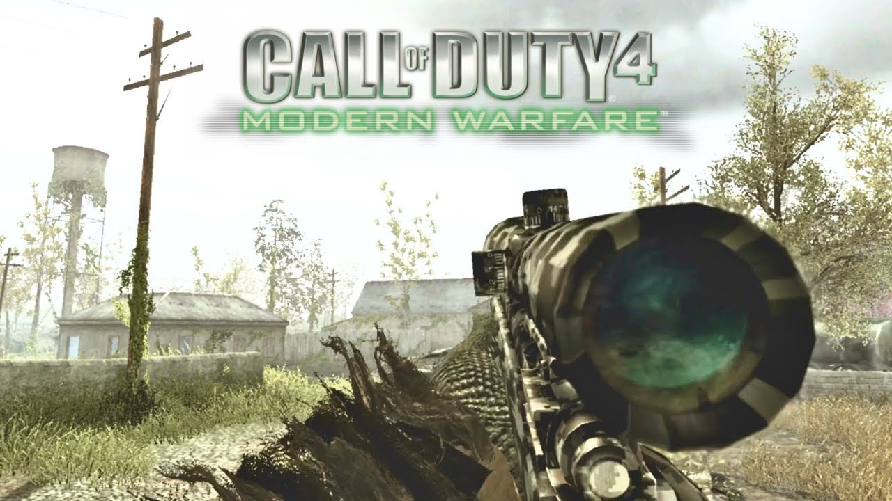 The R700 on Call of Duty 4 is too NOSTALGIC!