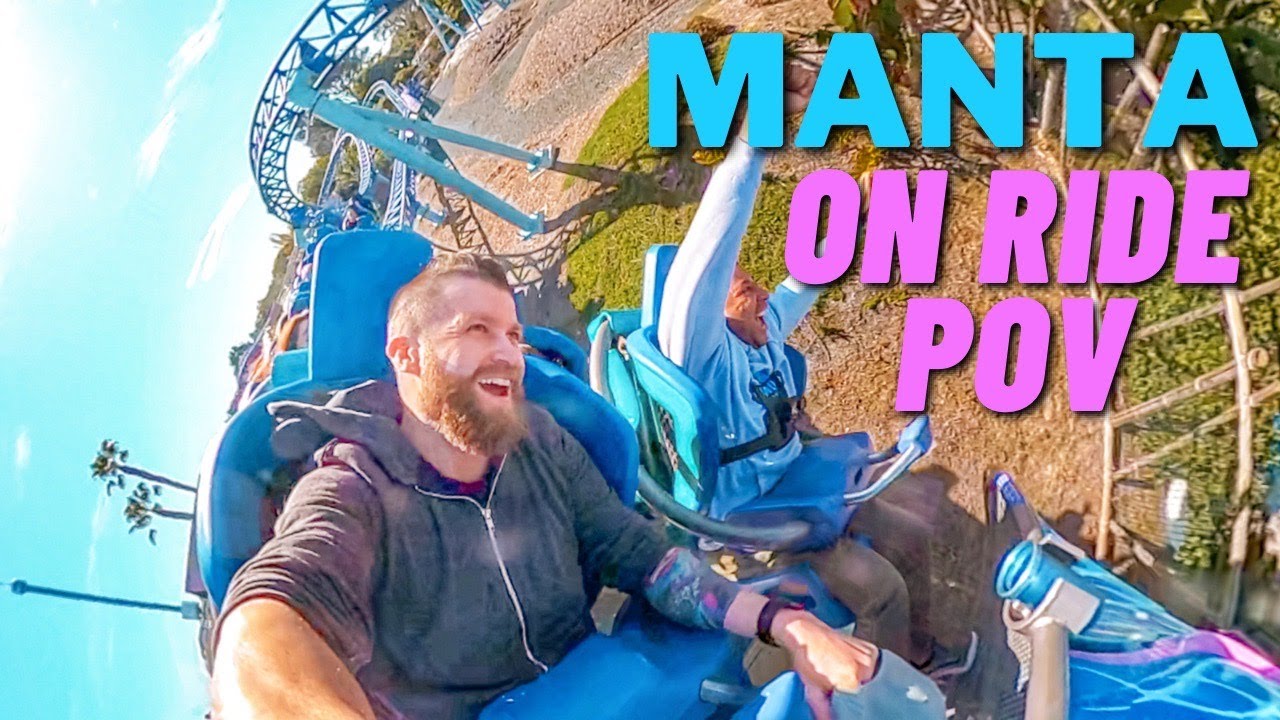 Manta On Ride Reactions - SeaWorld San Diego
