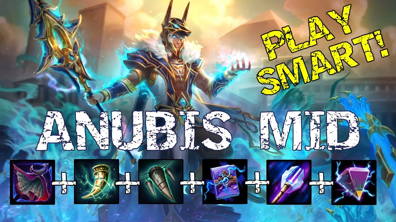 ANUBIS LIFESTEAL BUILD!! Anubis Mid Gameplay | Smite Conquest