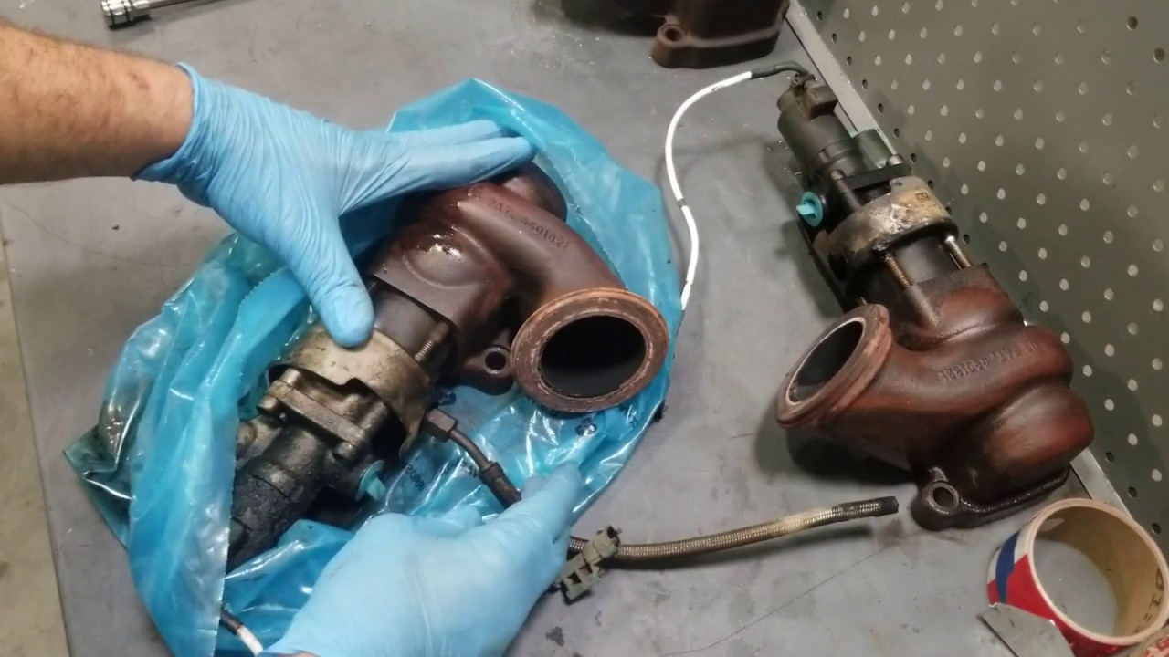 Volvo vnl d11 d13 egr valve take apart