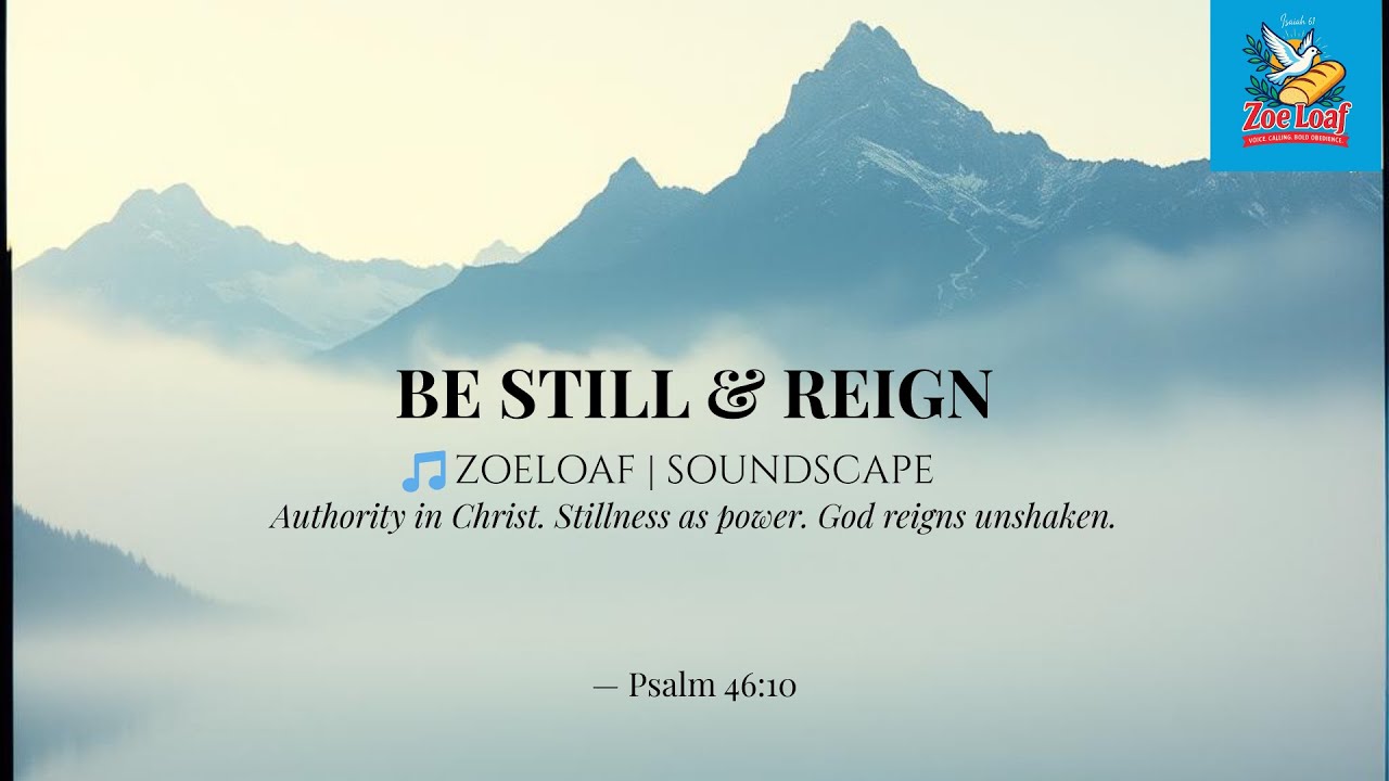 Be Still & Reign | Psalm 46:10 Devotional Worship Anthem | ZoeLoaf Original Soundscape