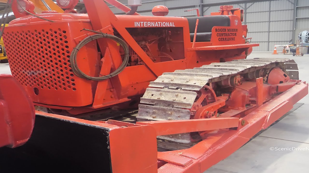 Vintage International Harvester TD18 Cable Bulldozer