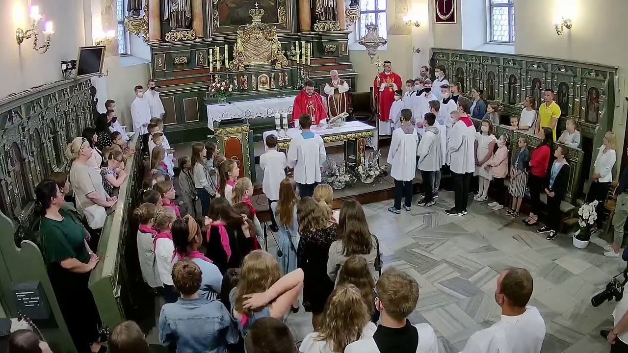 Transmisja z mszy pożegnalnej ks. Pawła Nowackiego w parafii Św. Stanisława BiM w Koźminie Wlkp.