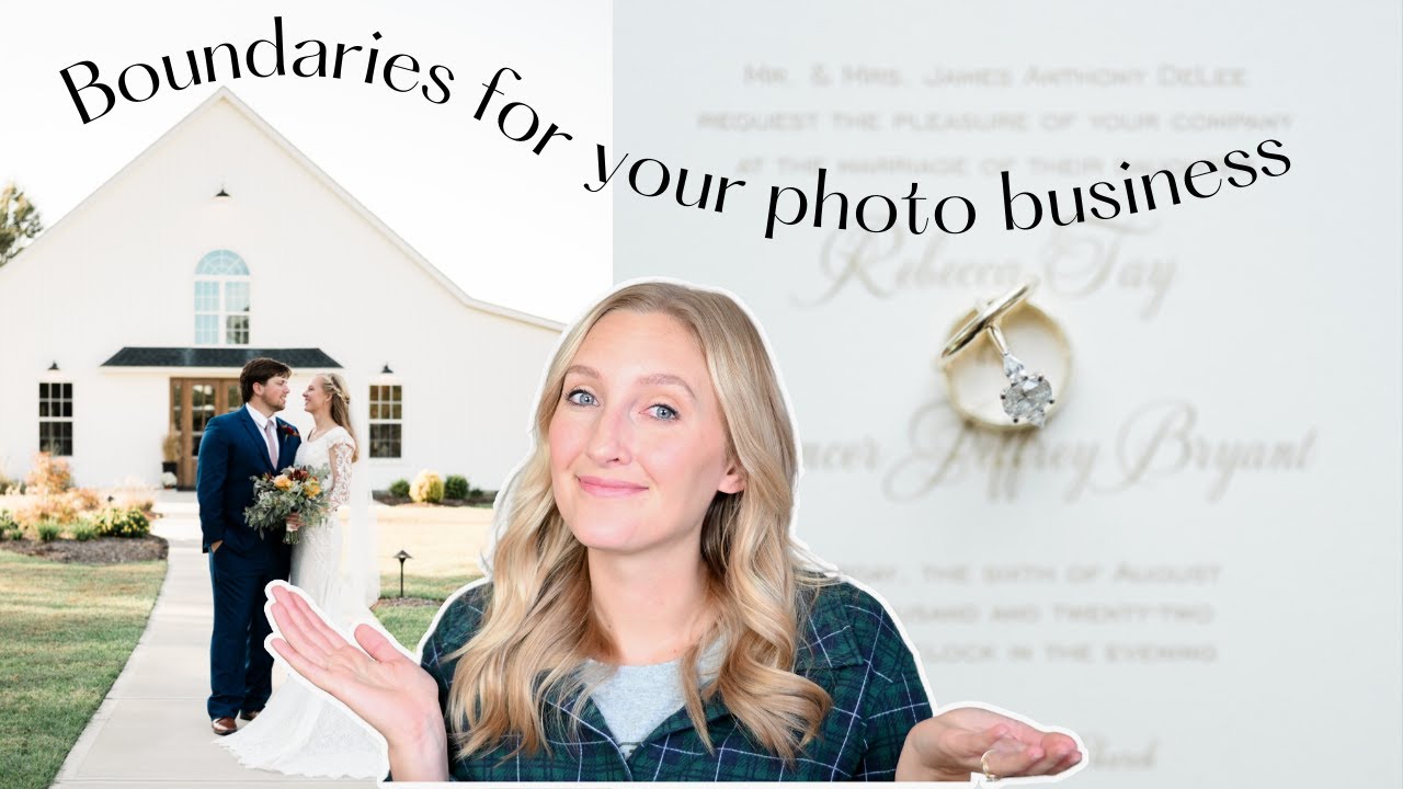 How to Set Boundaries in Your Photography Business | 6 ways to set boundaries as a photographer