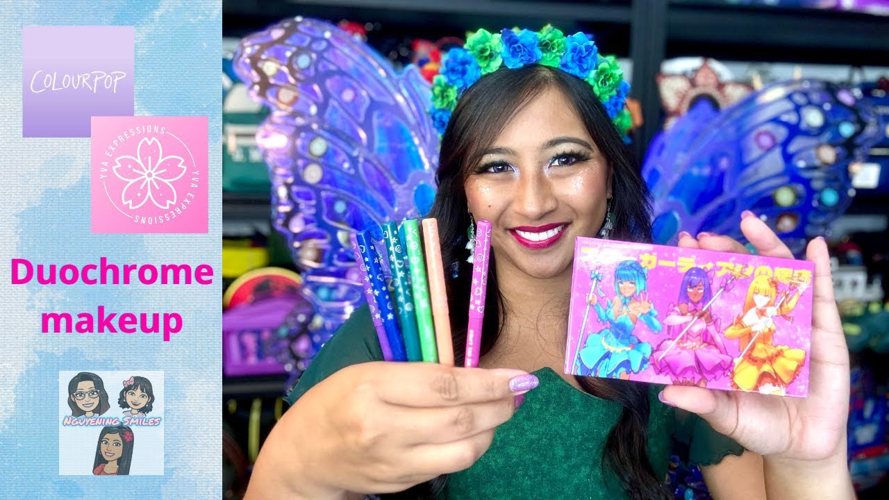 Testing Duochrome makeups | YvaExpressions & ColourPop | Nguyening Smiles