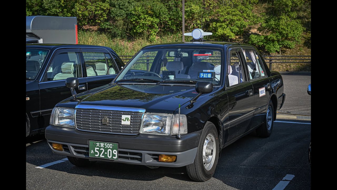 TOYOTA トヨタ クラウンコンフォート GF-YXS10 コラムマニュアル車載動画 ②