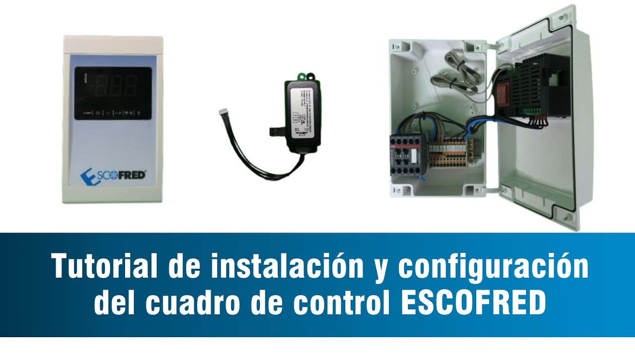 Instalación y Configuración del Cuadro de Control para servicio de refrig. ESCOFRED con telegestión