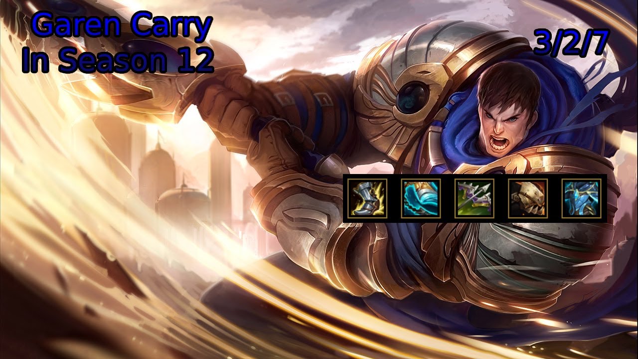 How to CARRY with GAREN... while my whole team trolls !!! | League of Legends | xTheKostas |