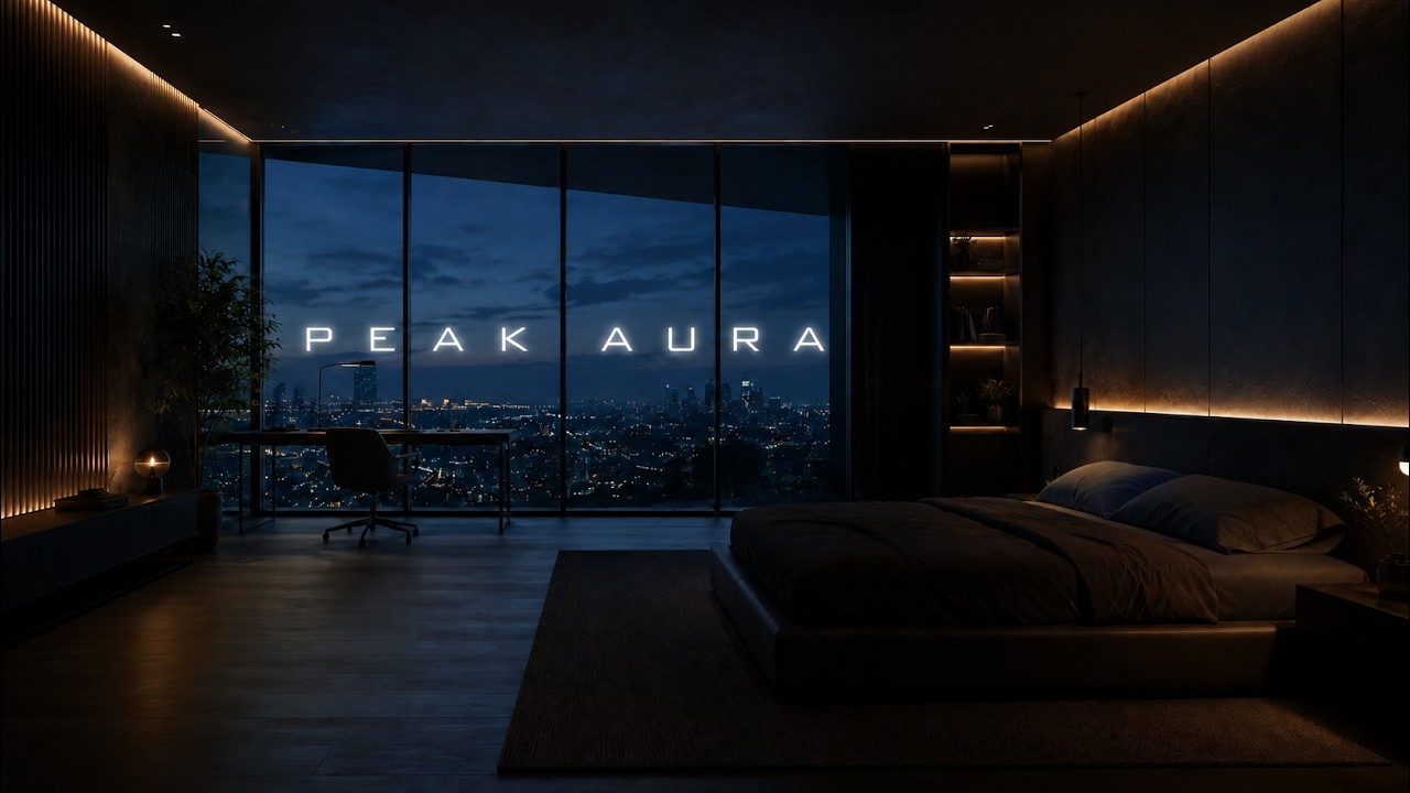 Deep Work Music ~ Night Workspace Ambience for Focus ~ Calm Study & Productive Flow