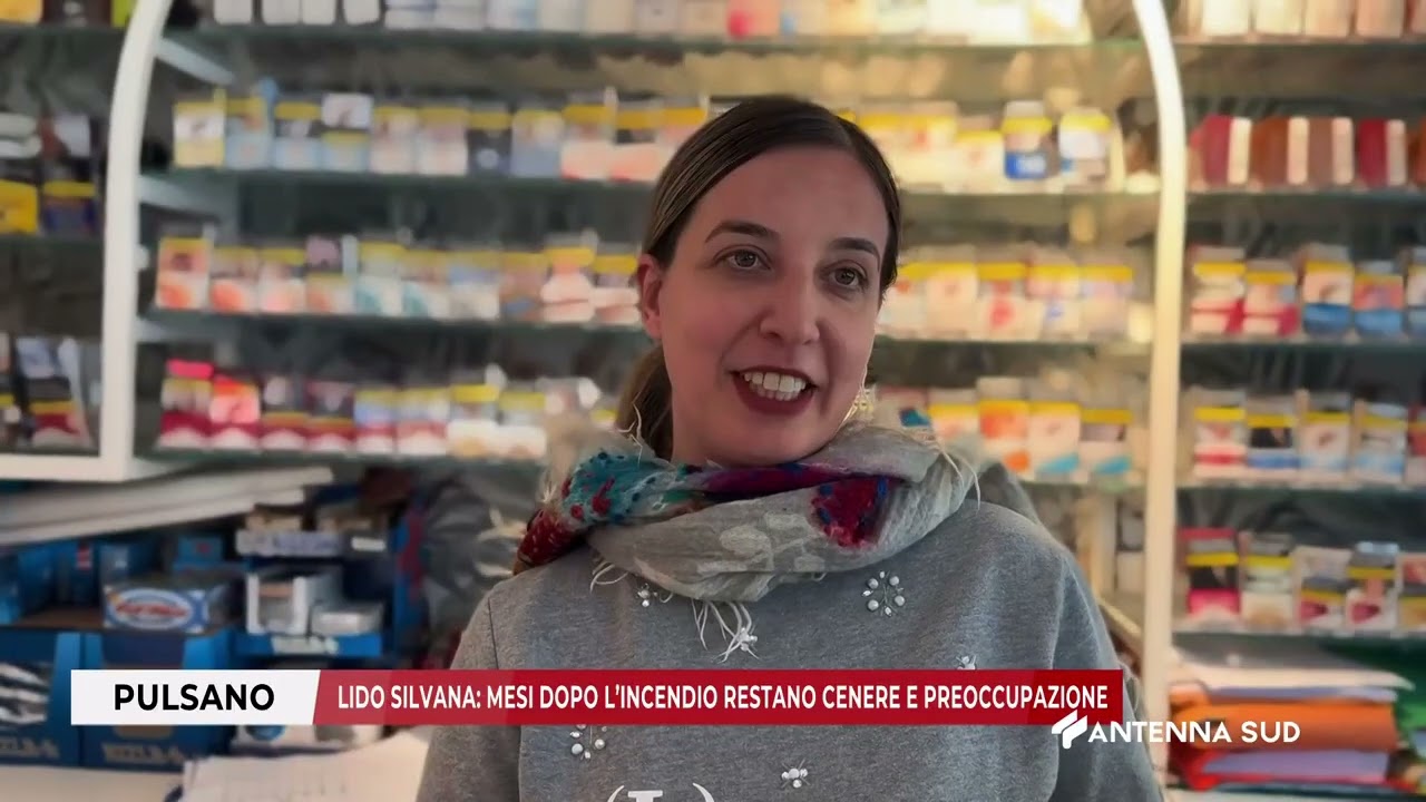 18 GENNAIO 2025  - PULSANO (TA) - LIDO SILVANA: MESI DOPO L’INCENDIO RESTANO CENERE E PREOCCUPAZIONE
