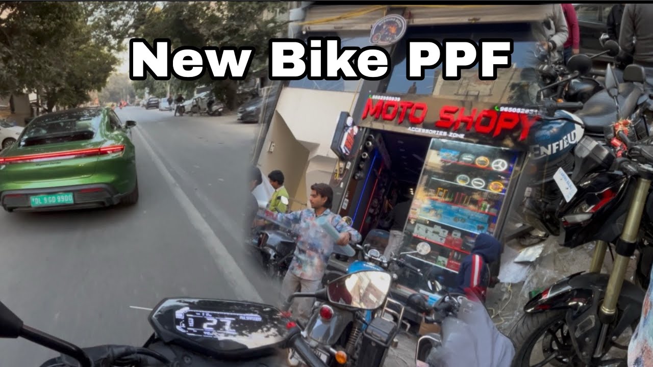 My New Bike Modifications | PPF karol Bagh | 