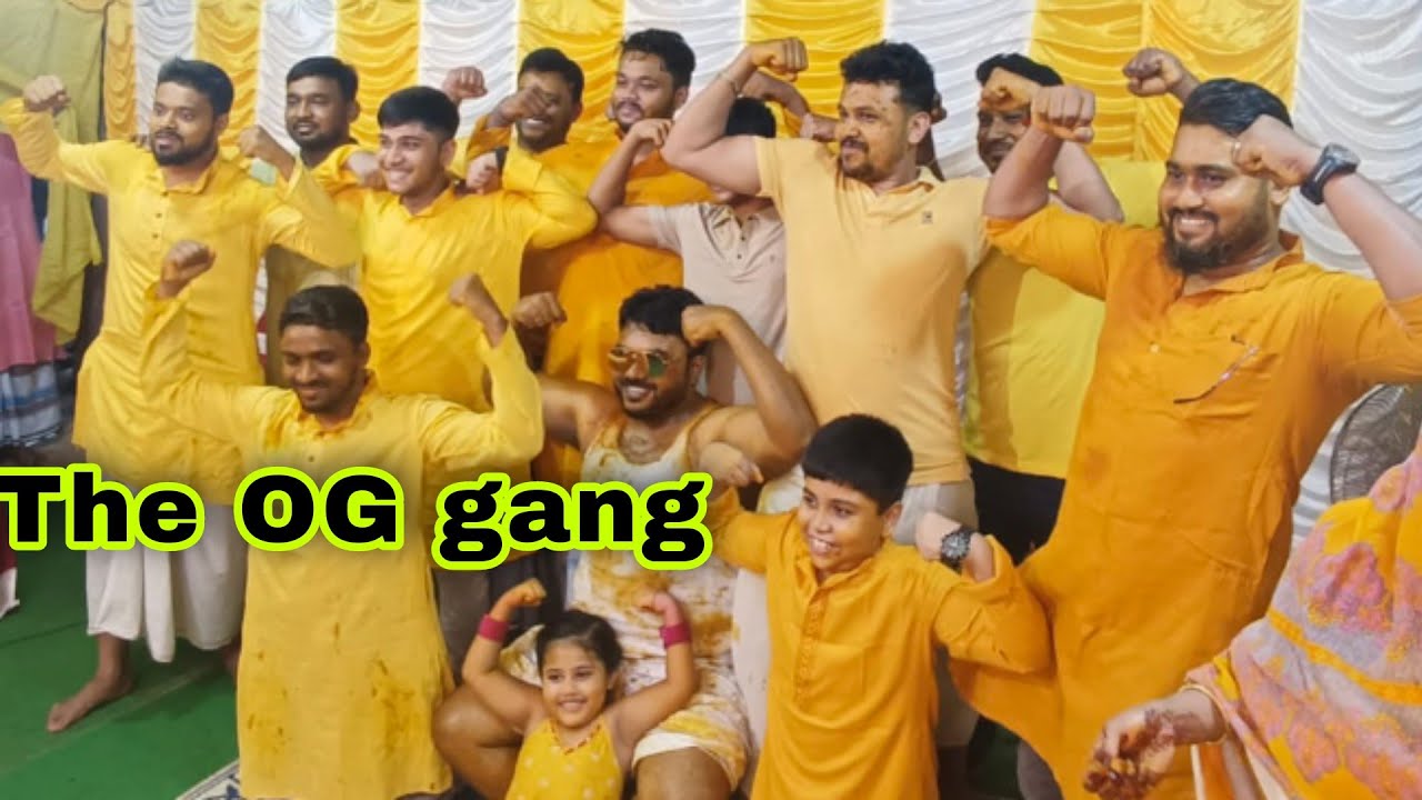 Haldi vlog 