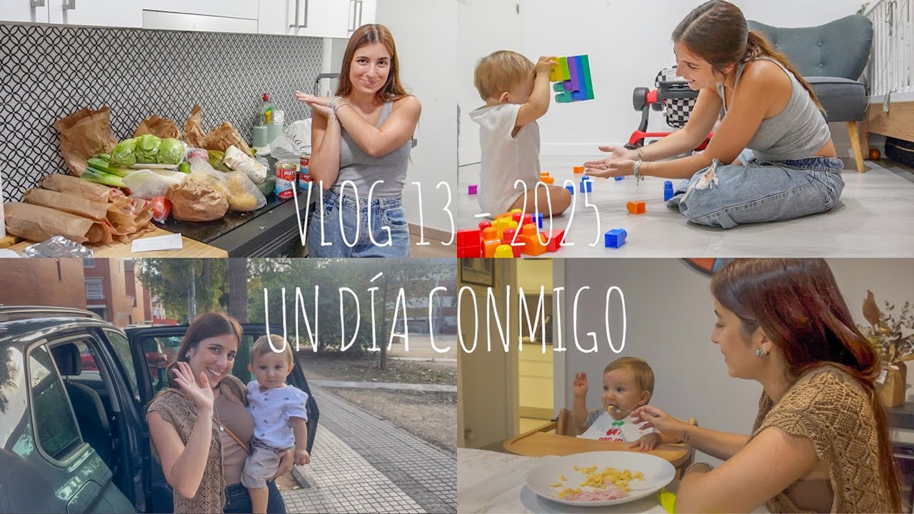 VLOG 13 - 2025 | UN DÍA CONMIGO | ORDEN CASA, RUTINA BEBÉ 1AÑO, COMPRA SEMANAL...