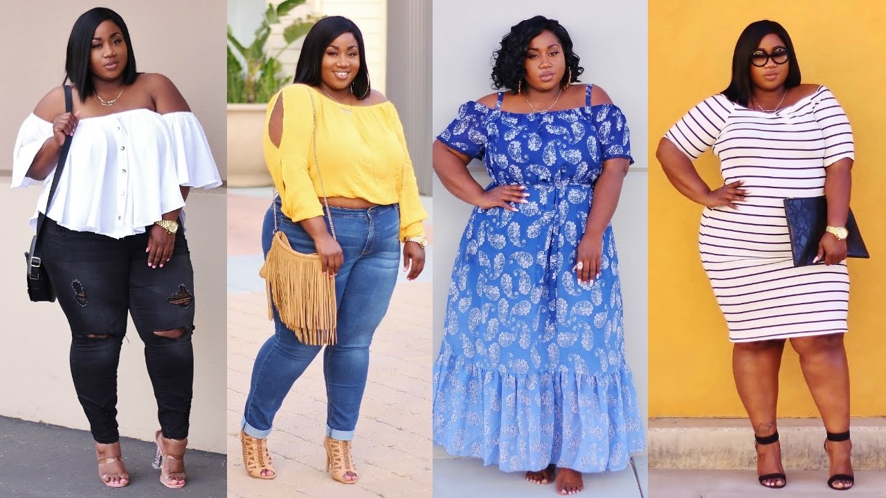 PLUS SIZE OUTFIT IDEAS 2017 | Ft. RAINBOW SHOPS