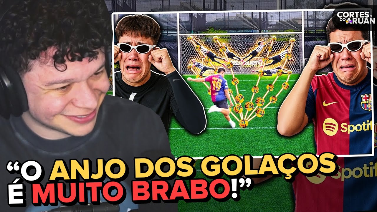 ARUAN REAGE: O GOLEIRO ZÉ FEZ O VITOR CHORAR NO DESAFIO DO CANTO FALADO!! *O ZÉ ESTÁVA PRIME 🥶