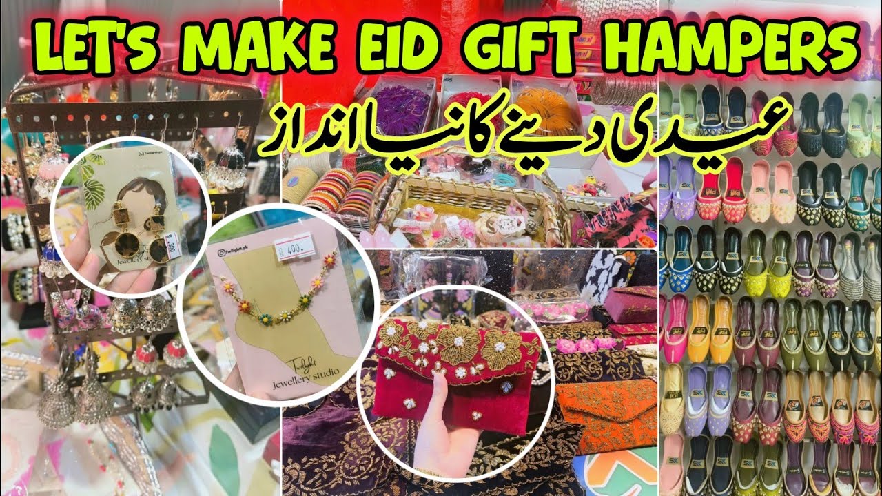 Let's Make Eid Gift Hampers! Shopping Haul & Gift Wrapping Ideas