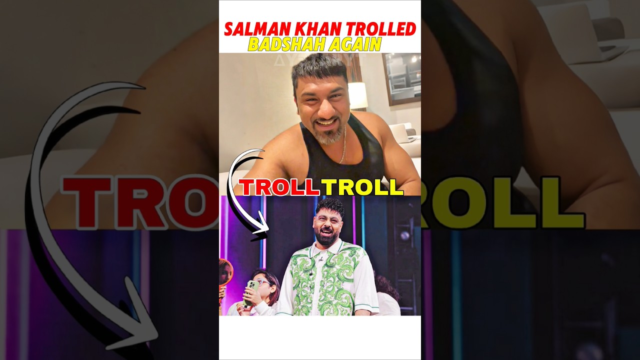 BADSHAH AGAIN TROLLED BY HONEY SINGH AND SALMAN KHAN 📈🔥 #honeysingh #badshah #aystaryt