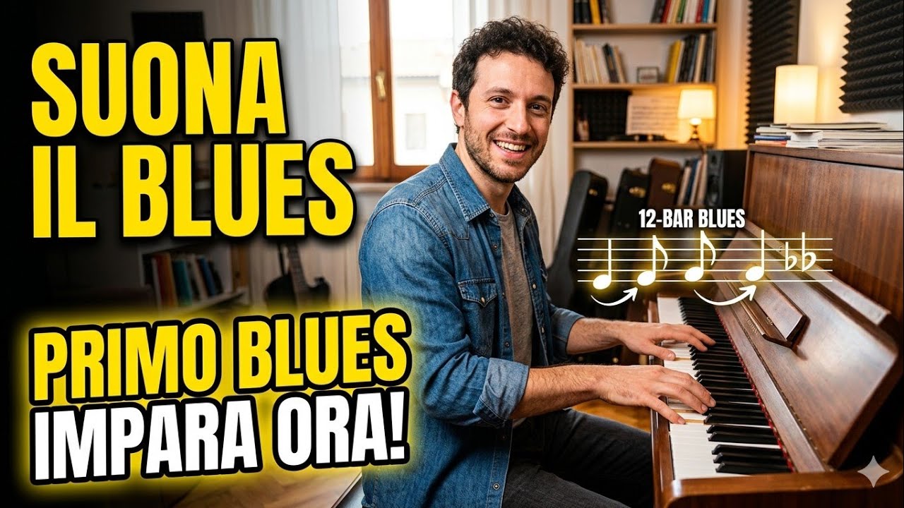 IMPARARE a SUONARE al PIANO il tuo Primo Blues