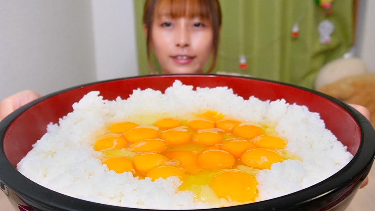 【大食い】卵20個使った卵かけご飯