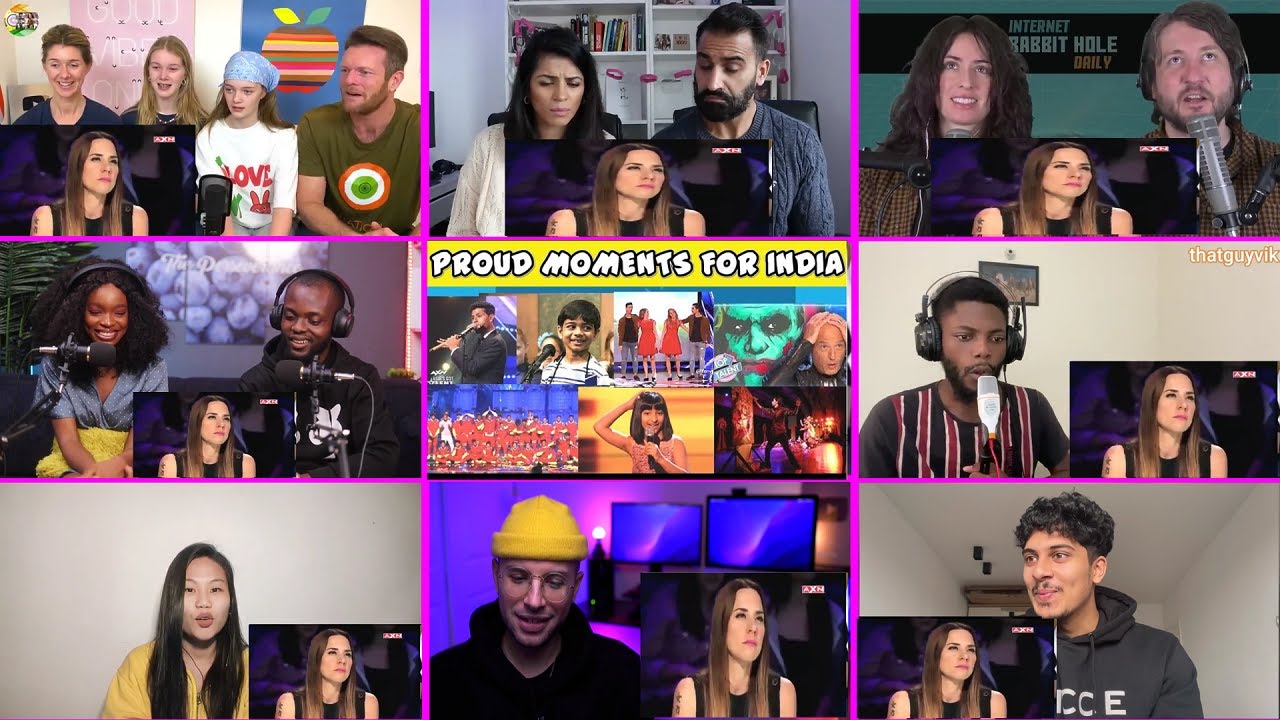7 PROUD MOMENTS FOR INDIA || Foreigners Reaction on India || MIX MASHUP REACTION VIDEO || Foreigners