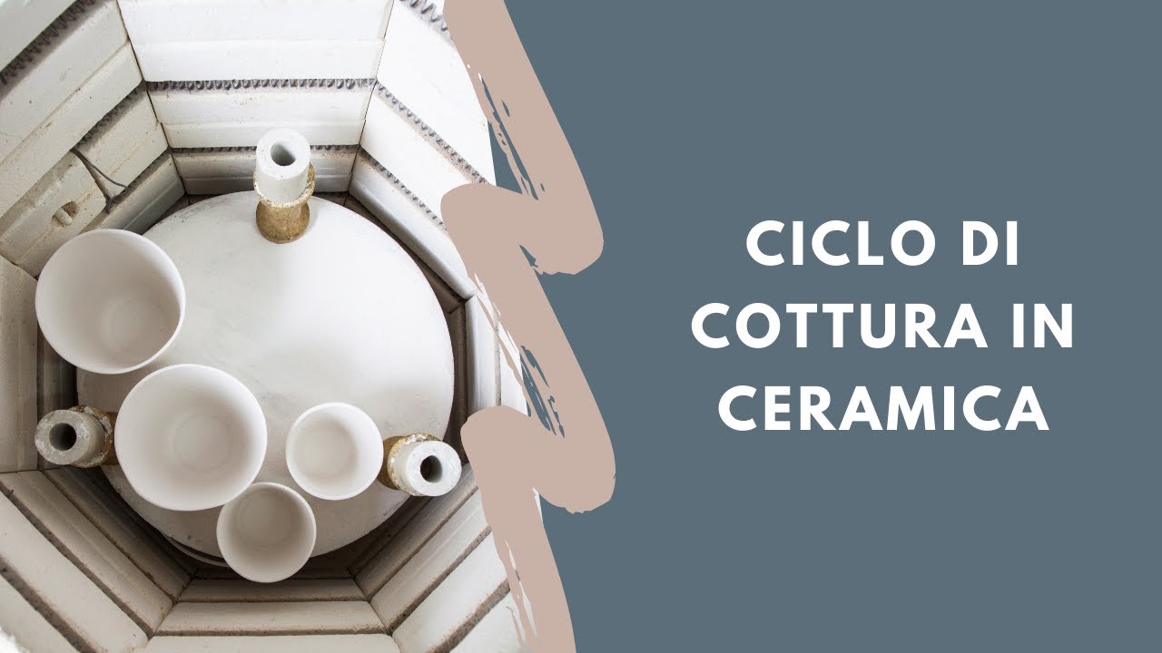 Il ciclo di cottura della ceramica oggi iniziamo alle 17:30