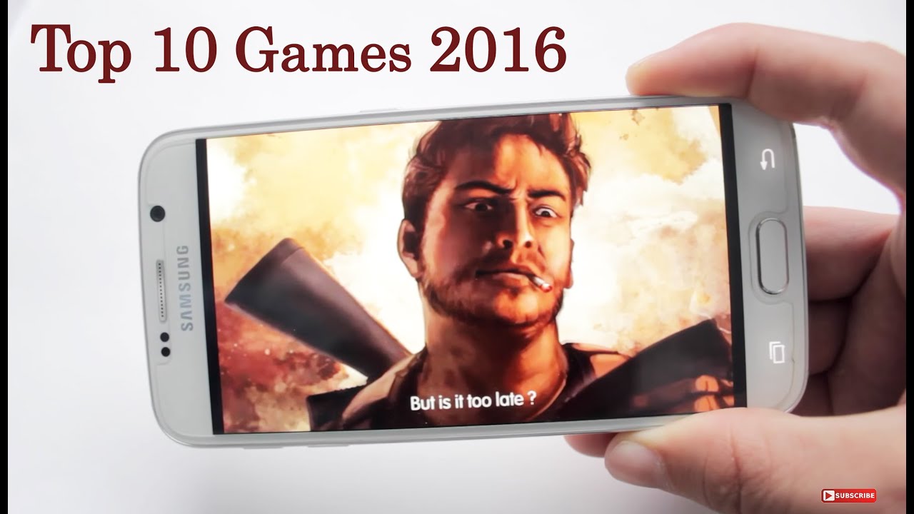 Top 10 - Best Android Games 2016