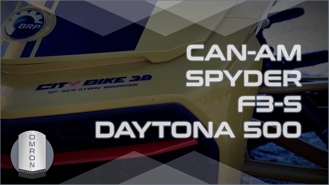 CAN-AM Spyder F3-S Daytona500