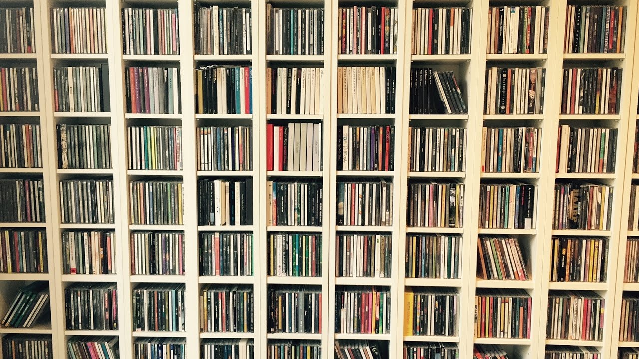 Mi pared de discos del fondo