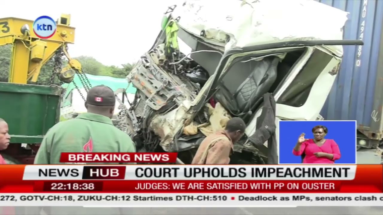 Eight Killed in Horror Crash Along Mombasa Nairobi Highway in Salama