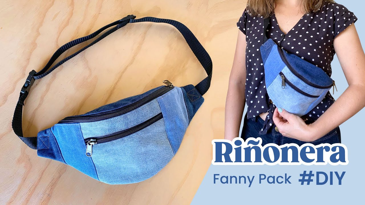 Tutorial para coser una riñonera perfecta ⚡ | FANNY PACK DIY | Patka Studio