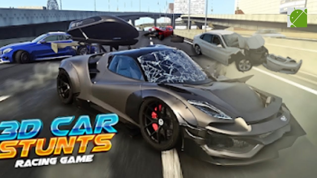 3D Car Stunts Racing Game - Android Gameplay