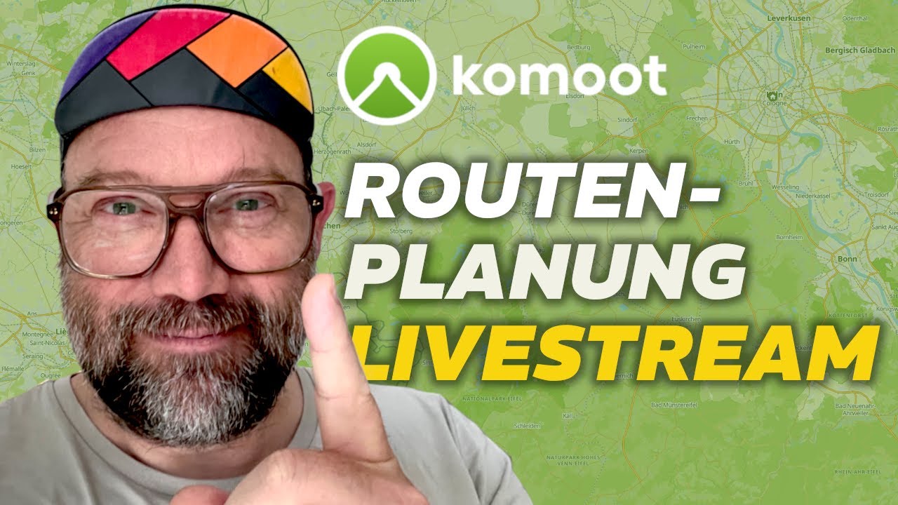 Tourenplanung für die Langstrecke mit Komoot